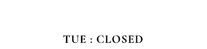 075-741-8827 TUE:CLOSED